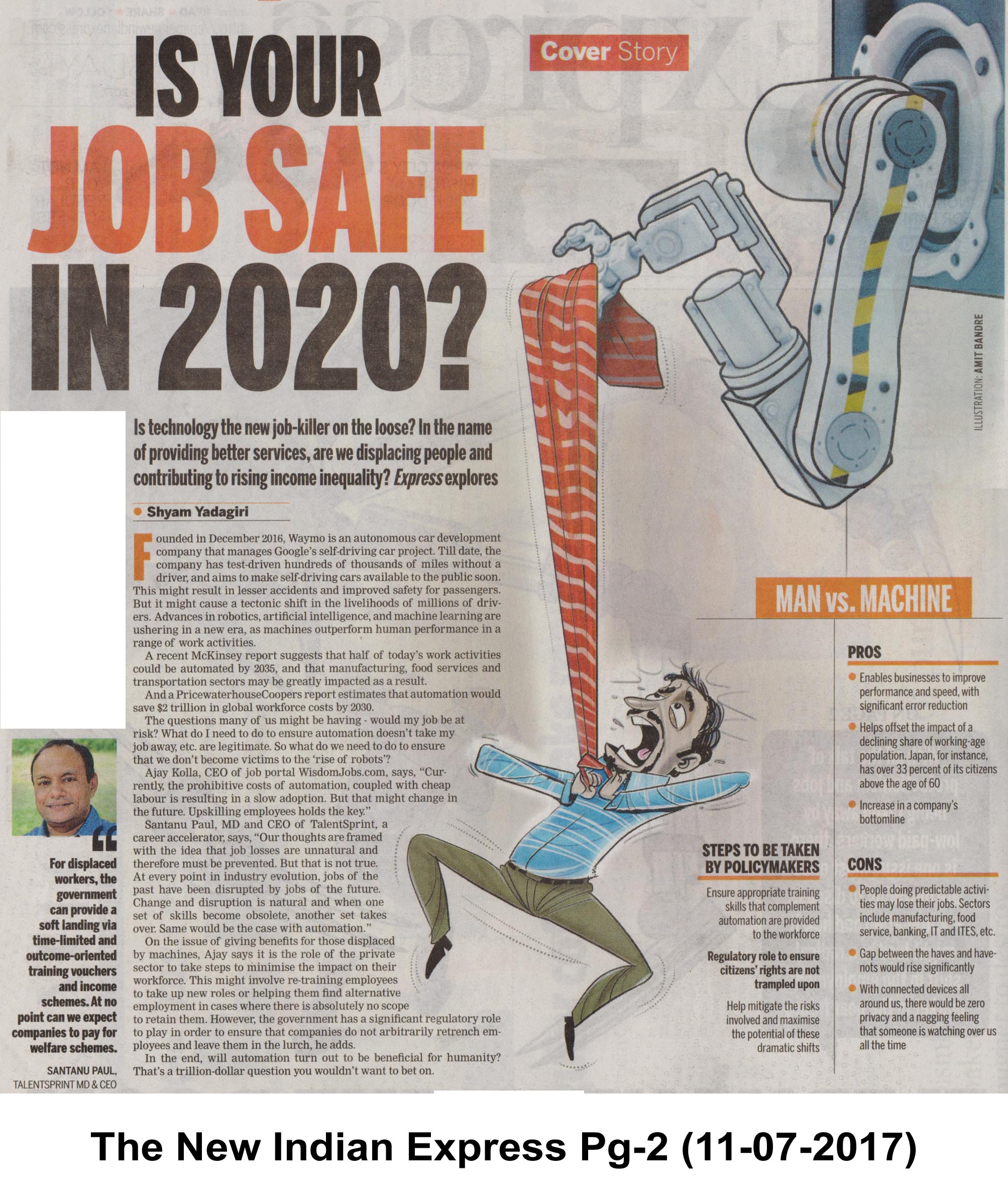 Quote about automation and job loss